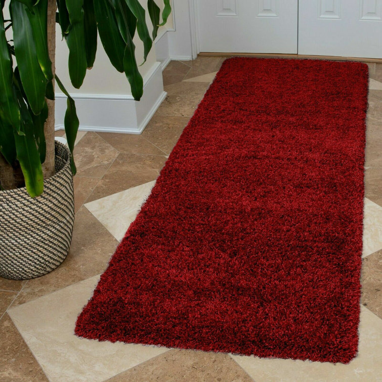 Brayden Studio Aanuoluwa Red Indoor/Outdoor Rug Wayfair.co.uk